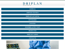 Tablet Screenshot of driplan.com